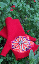 Charger l'image dans la galerie, mitaines Romant'chic rouge flamboyant