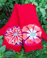 Charger l'image dans la galerie, mitaines Romant'chic rouge flamboyant