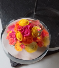 Charger l'image dans la galerie, bague " bouquet "envolée indienne"